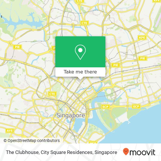 The Clubhouse, City Square Residences map