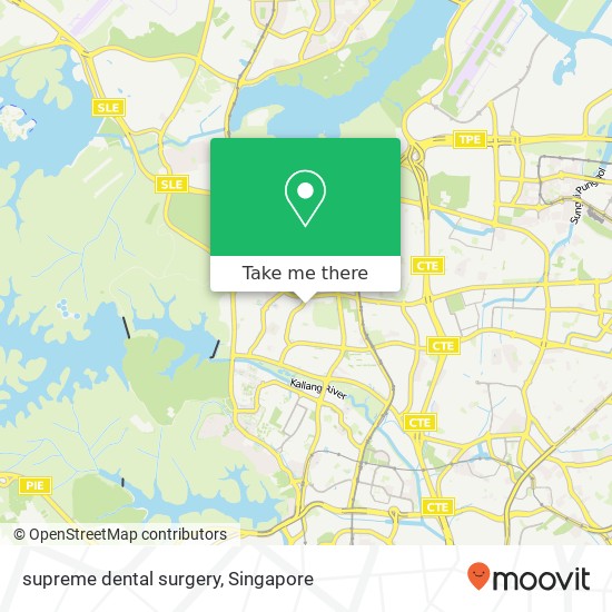 supreme dental surgery map