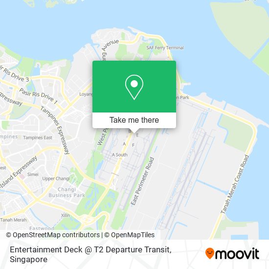 Entertainment Deck @ T2 Departure Transit地图