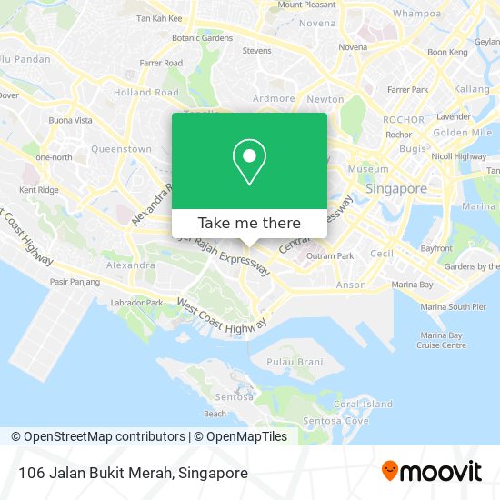 106 Jalan Bukit Merah地图