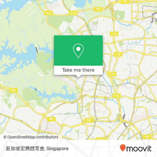新加坡宏腾體育會 map