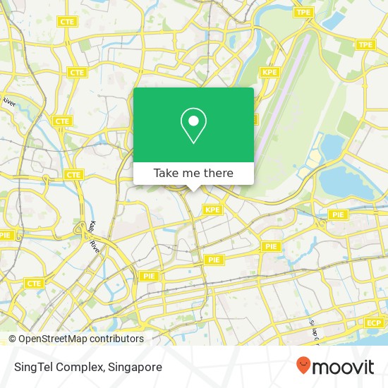 SingTel Complex map