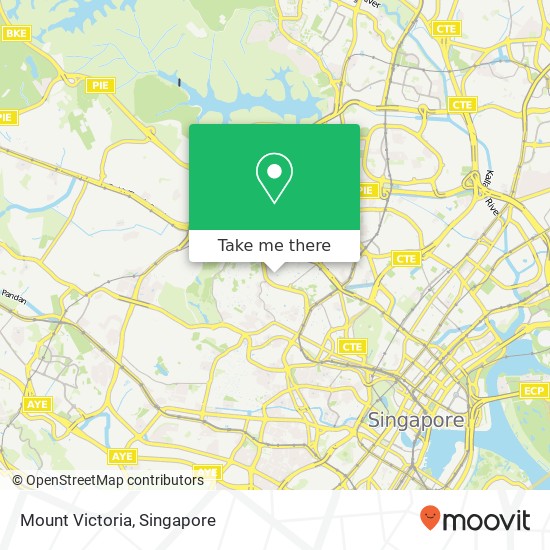 Mount Victoria map