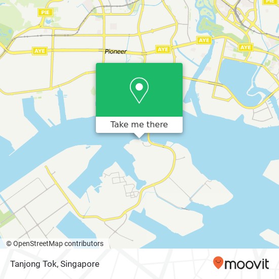 Tanjong Tok map