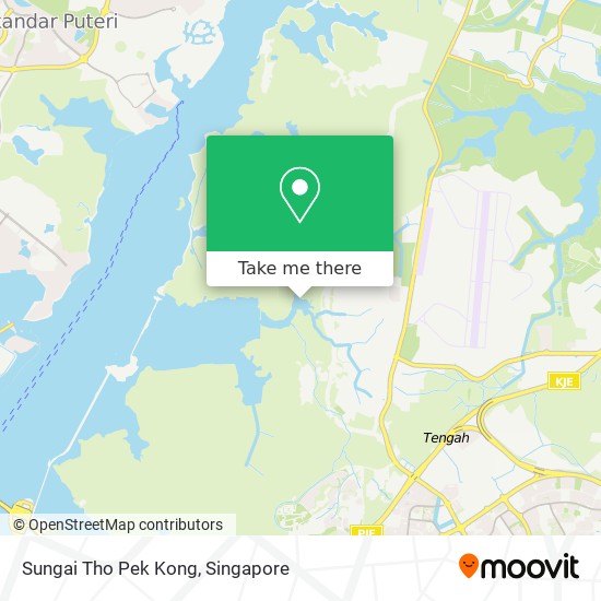 Sungai Tho Pek Kong map