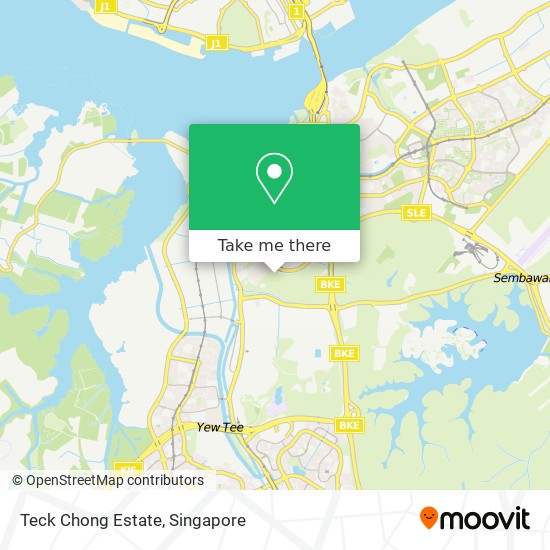 Teck Chong Estate map