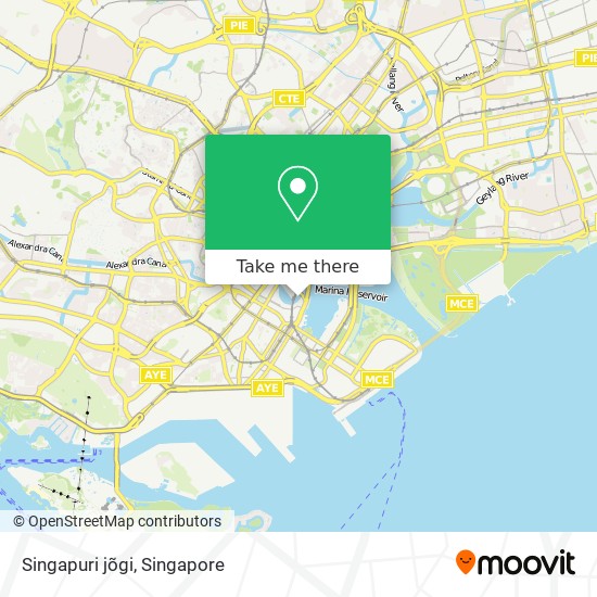 Singapuri jõgi map