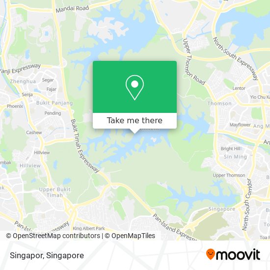Singapor map