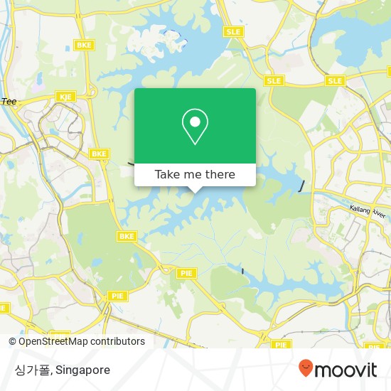 싱가폴 map