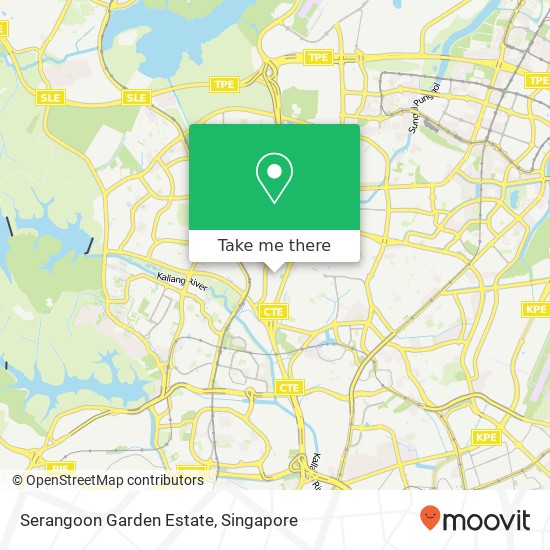 Serangoon Garden Estate map