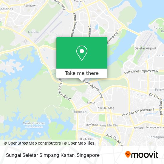 Sungai Seletar Simpang Kanan地图