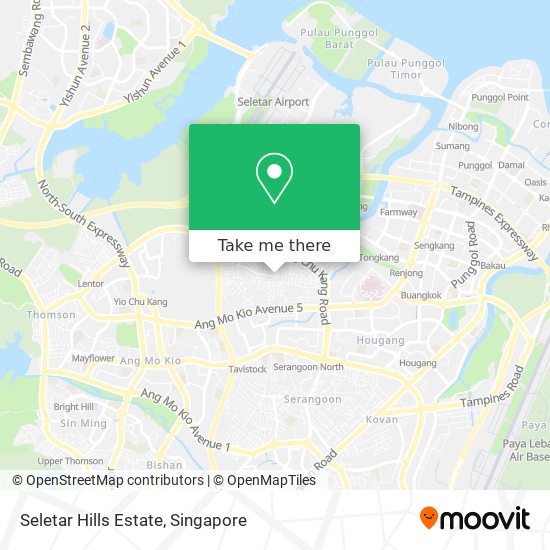Seletar Hills Estate map