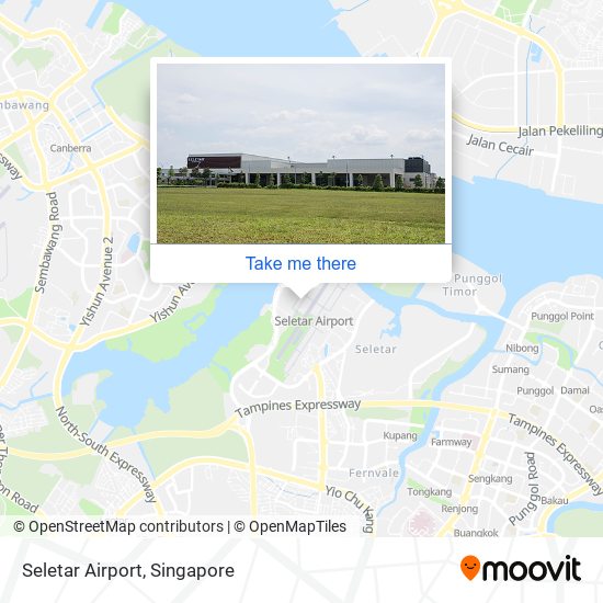 Seletar Airport map