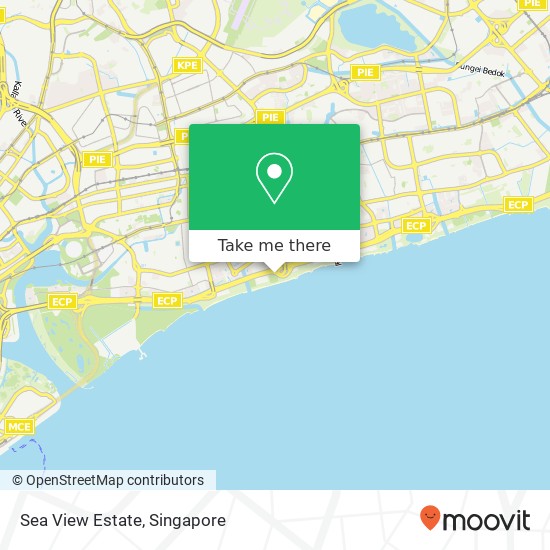 Sea View Estate map