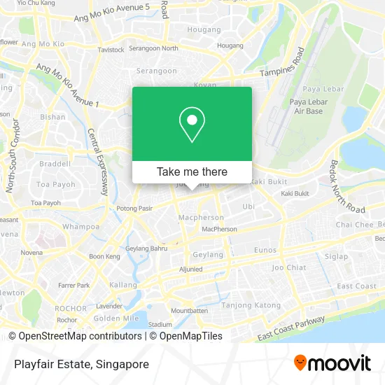 Playfair Estate map