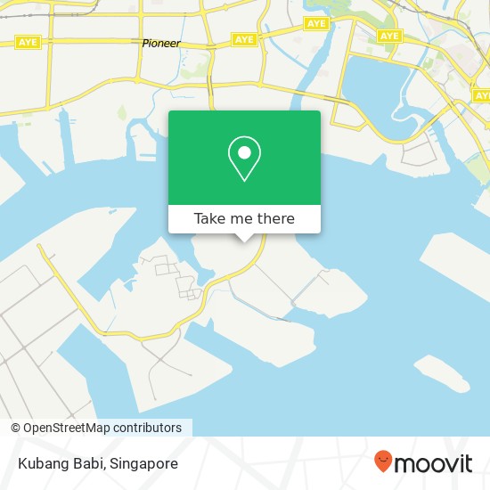 Kubang Babi map