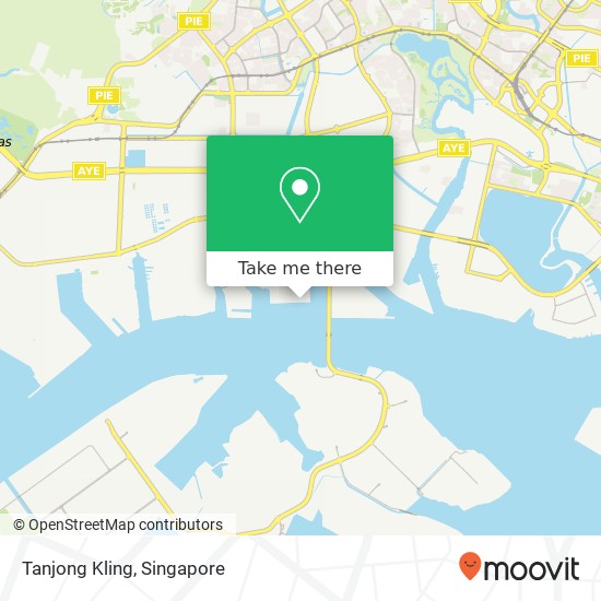 Tanjong Kling map