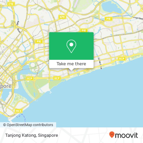 Tanjong Katong map