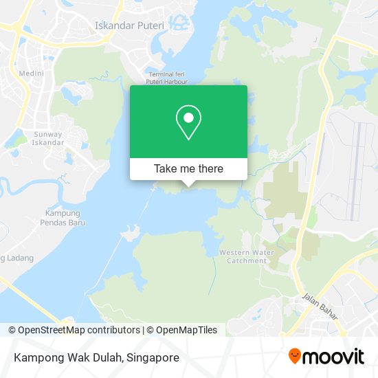 Kampong Wak Dulah map