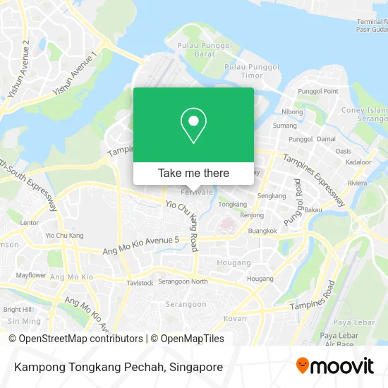 Kampong Tongkang Pechah map