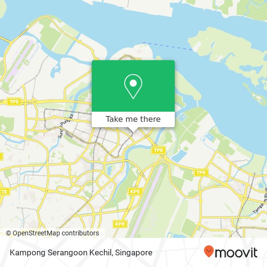 Kampong Serangoon Kechil地图