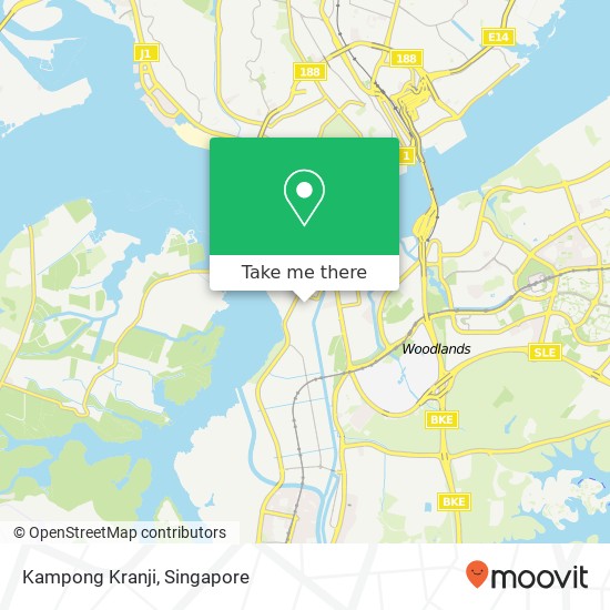 Kampong Kranji map