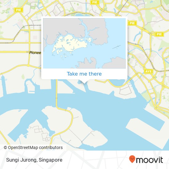 Sungi Jurong地图