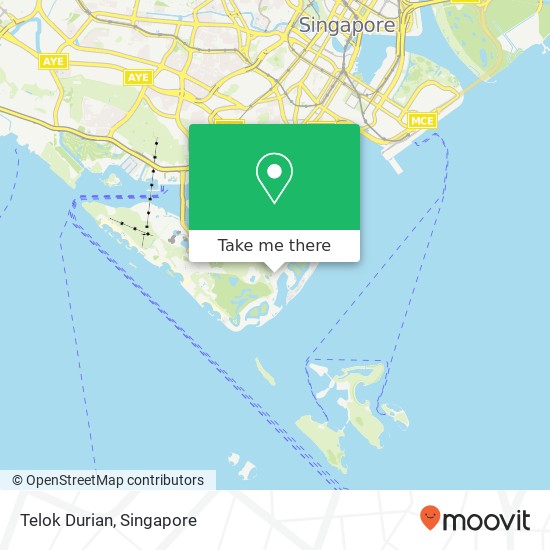 Telok Durian map