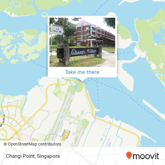 Changi Point map
