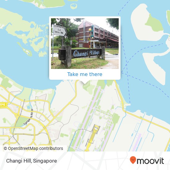 Changi Hill map