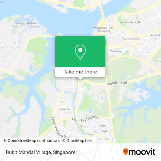 Bukit Mandai Village map