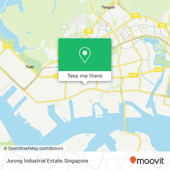 Jurong Industrial Estate地图