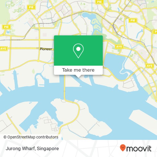 Jurong Wharf map