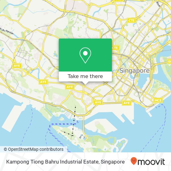 Kampong Tiong Bahru Industrial Estate地图