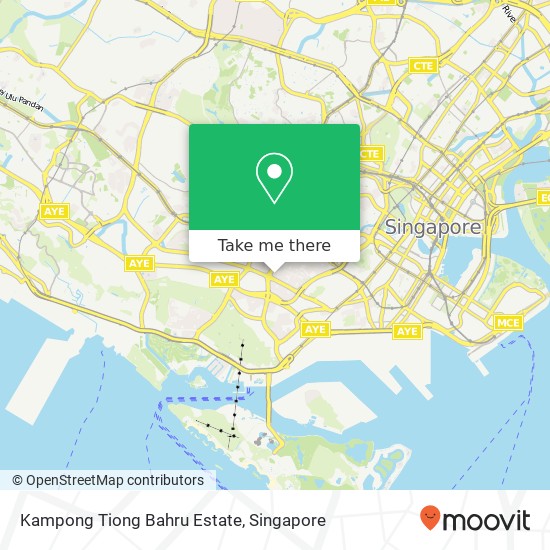 Kampong Tiong Bahru Estate地图