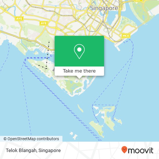 Telok Blangah地图