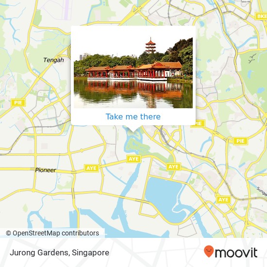 Jurong Gardens地图