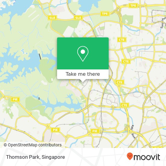 Thomson Park map