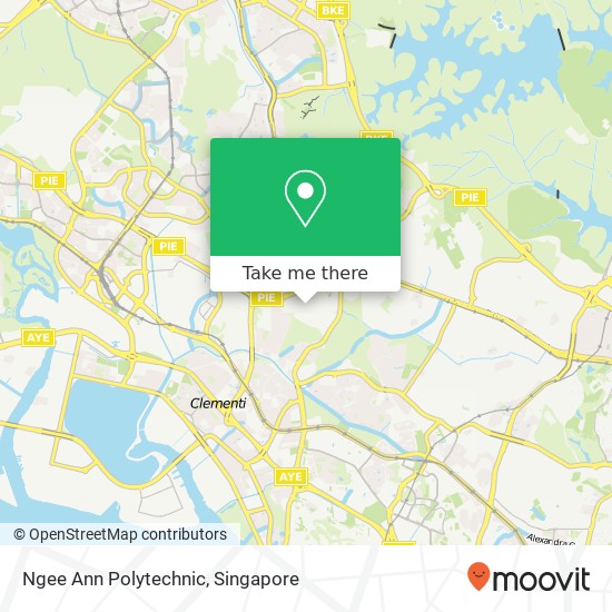 Ngee Ann Polytechnic map
