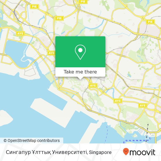 Сингапур Ұлттық Университеті map