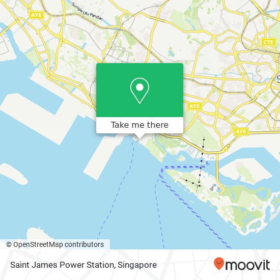 Saint James Power Station map
