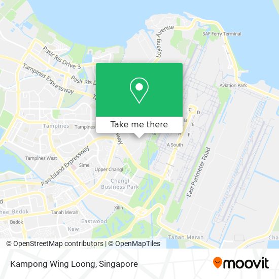 Kampong Wing Loong map