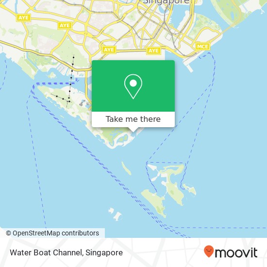 Water Boat Channel地图