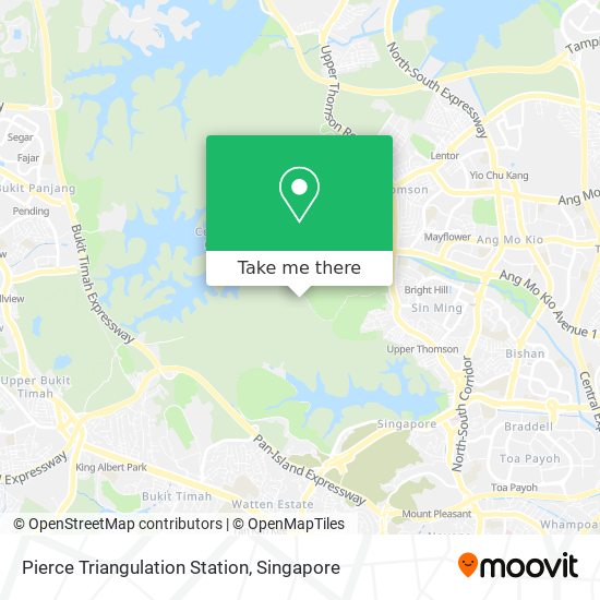 Pierce Triangulation Station map