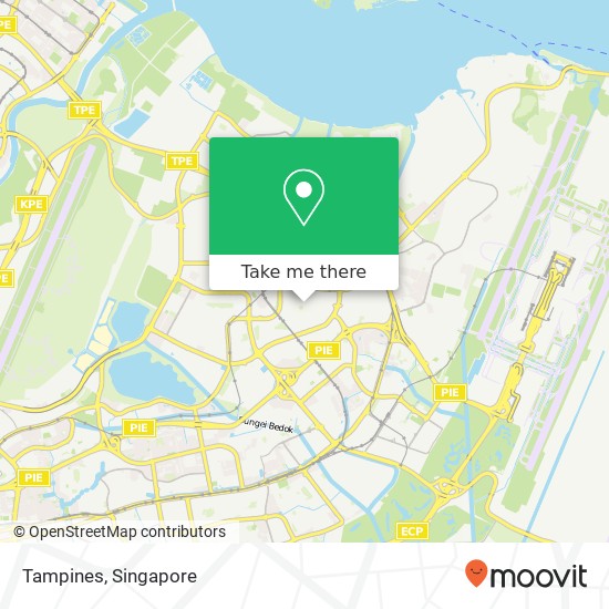 Tampines map