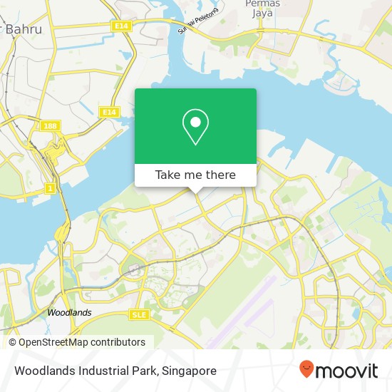 Woodlands Industrial Park地图