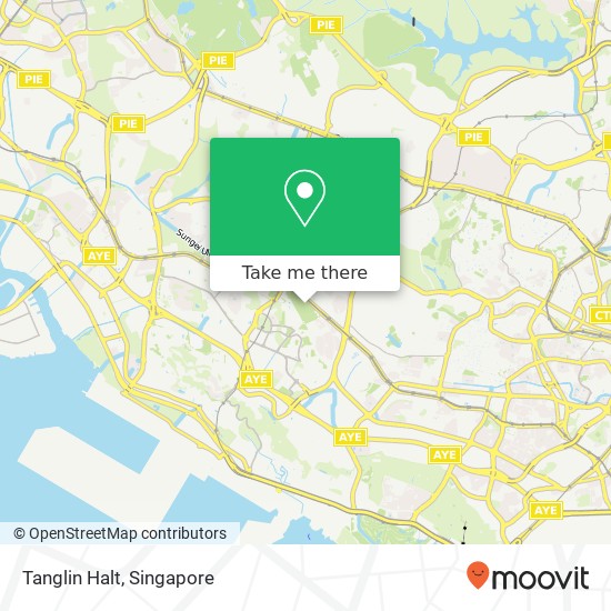 Tanglin Halt map