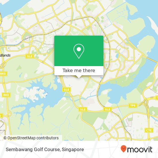 Sembawang Golf Course map