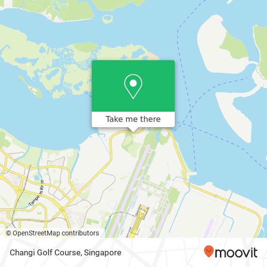 Changi Golf Course map