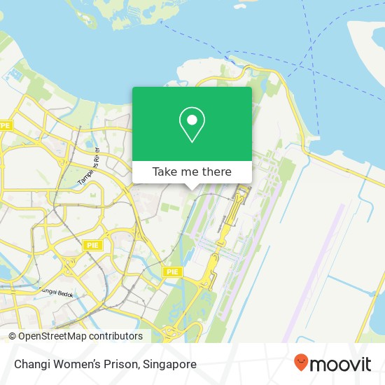 Changi Women’s Prison map